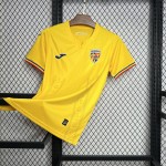 Mens Romania 2024/25 Euro Home Jersey