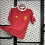Mens Spain 2024/25 Euro Retro style Jersey