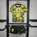 Kids Brazil 2024/25 Special Edition Yellow Kit