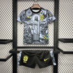 Kids Brazil 2024/25 Special Edition Gray Kit