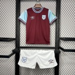 Kids West Ham United 2024/25 Home Kit