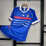 Retro France 1998 World Cup Home Jersey