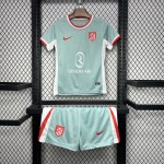 Kids Atletico Madrid 2024/25 Away Kit