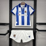 Kids Real Sociedad 2024/25 Home Kit