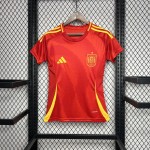 Womens Spain 2024/25 Euro Home Jersey