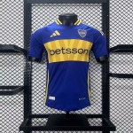 Mens Boca Juniors 2024/25 Home Authentic Jersey