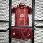 Kids AS Roma 2024/25 Home Kit