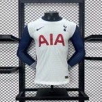 Mens Tottenham Hotspur 2024/25 Home Long Sleeves Authentic Jersey