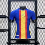 Mens Spain 2024/25 Euro Pre-match training uniform Authentic Jersey