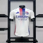 Mens Olympique Lyonnais 2024/25 Home Authentic Jersey