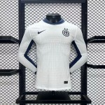 Mens Inter Milan 2024/25 Away Long Sleeves Authentic Jersey