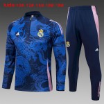 Real Madrid 2024/25 Half-Zip Kids Sweater+Pant 815