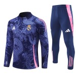 Real Madrid 2024/25 Half-Zip Adult Sweater+Pant 14001