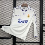 Retro Real Madrid 1994/96 Home Long Sleeve Jersey