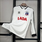 Retro Colo Colo 1991 Home Long Sleeve Jersey