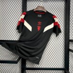 Mens Manchester United 2024/25 Originals Tee Black Jersey