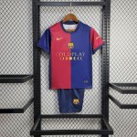 Kids Barcelona 2024/25 Local Sponsor Coldplay Kit