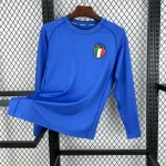 Retro Italy 2000 Euro Home Long Sleeves Jersey