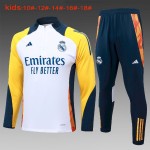 Real Madrid 2024/25 Half-Zip Kids Sweater+Pant 815