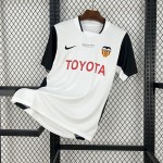 Retro Valencia CF 2003/2004 UEFA Cup Final Home Jersey