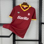 Retro AS Roma 1989/90 Home Jersey