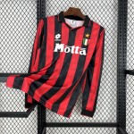 Retro AC Milan 1993/94 Home Long Sleeves Jersey