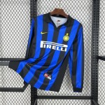 Retro Inter Milan 1998/99 Home Long Sleeves Jersey