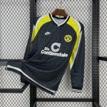 Retro Borussia Dortmund 1995/96 Away Long Sleeves Jersey