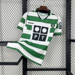 Retro Sporting CP 2000/01 Home Jersey