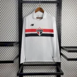 Mens Sao Paulo 2024/25 Home Long Sleeves Jersey