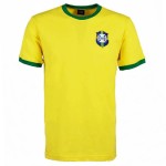 Retro Brazil 1970 World Cup Home Jersey