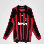 Retro AC Milan 2006/07 Home Long Sleeves Jersey