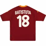 Retro AS Roma 2000/2001 Batistuta Home Jersey
