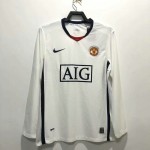 Retro Manchester United 2008/09 Away Long Sleeves Jersey