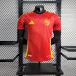 Mens Spain 2024/25 Euro Home Authentic Jersey
