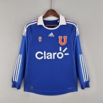 Retro Universidad De Chile 2011 Home Long Sleeves Jersey
