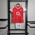 Retro Arsenal 2002/04 Home Kids Kit
