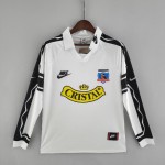 Retro Colo Colo 1995 Home Long Sleeves Jersey