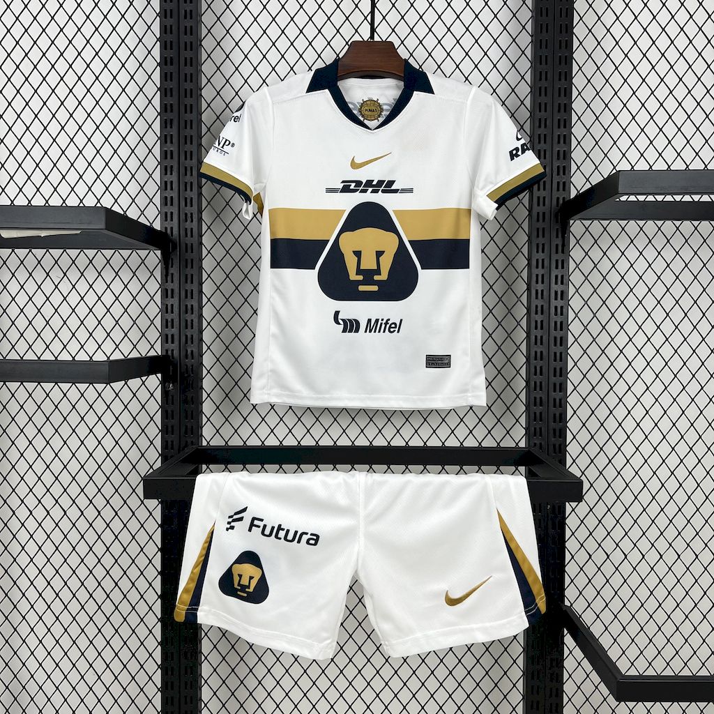 Kids Pumas UNAM 2025/26 Home Kit