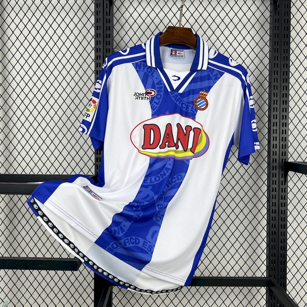 Retro RCD Espanyol 1999/00 Home Jersey