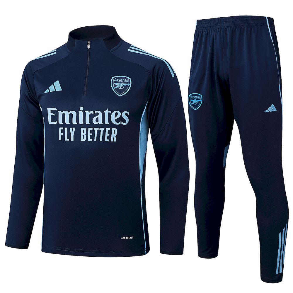 Arsenal 2025/26 Half-Zip Adult Sweater+Pant 815