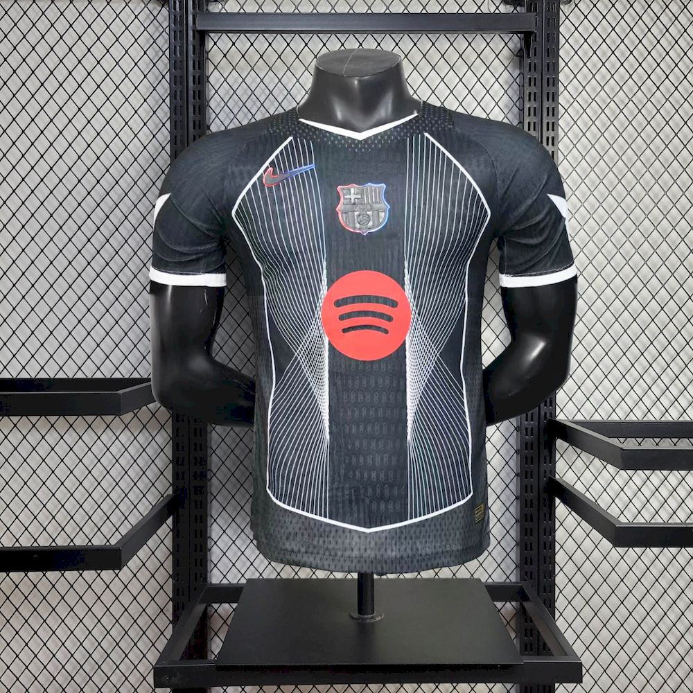 Mens Barcelona 2025/26 Black Special Edition Authentic Jersey