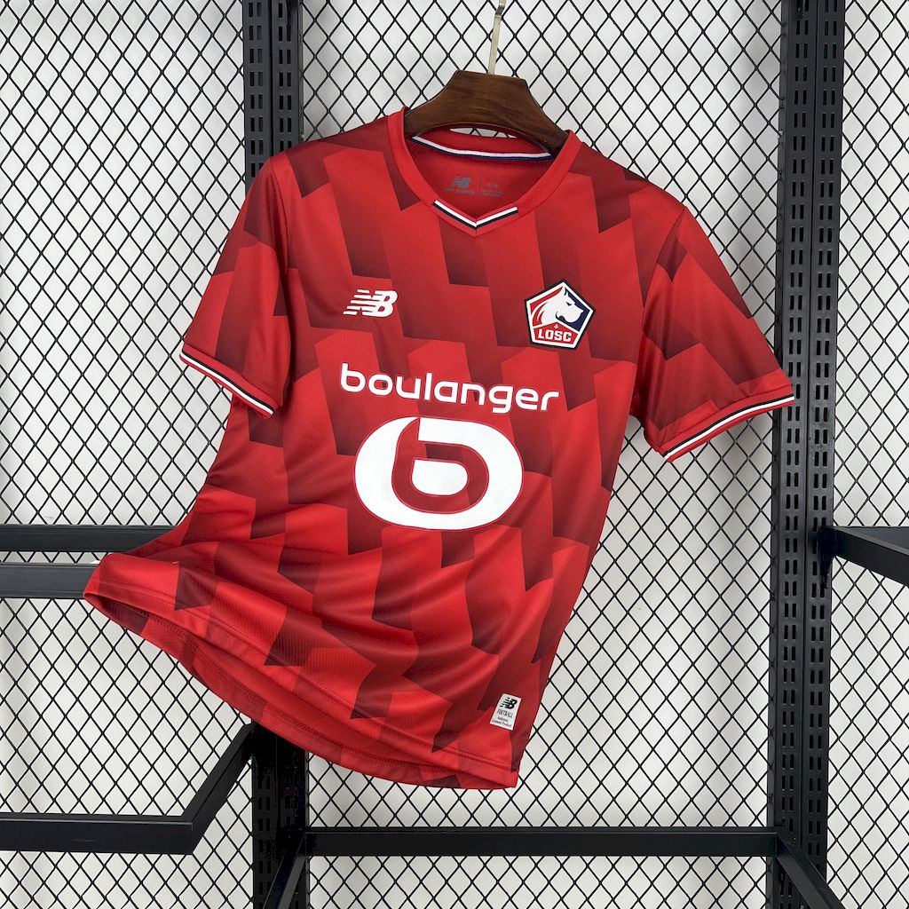 Mens Lille OSC 2025/26 Home Jersey