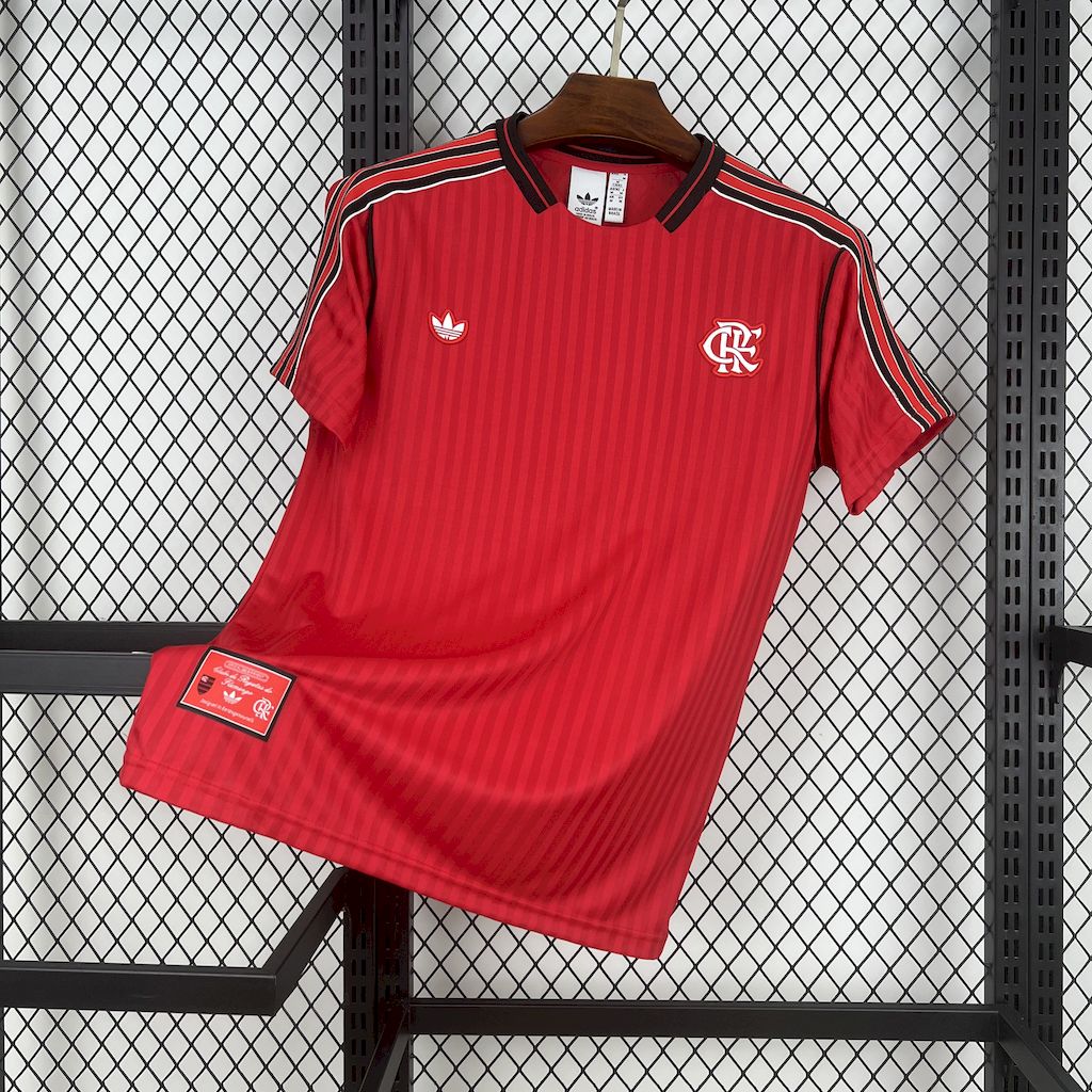 Mens Flamengo 2025/26 Adidas Originals SL Retro Jersey