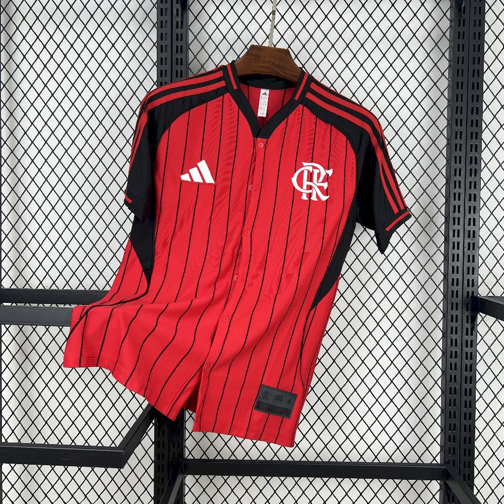 Mens Flamengo 2025/26 Baseball Jersey