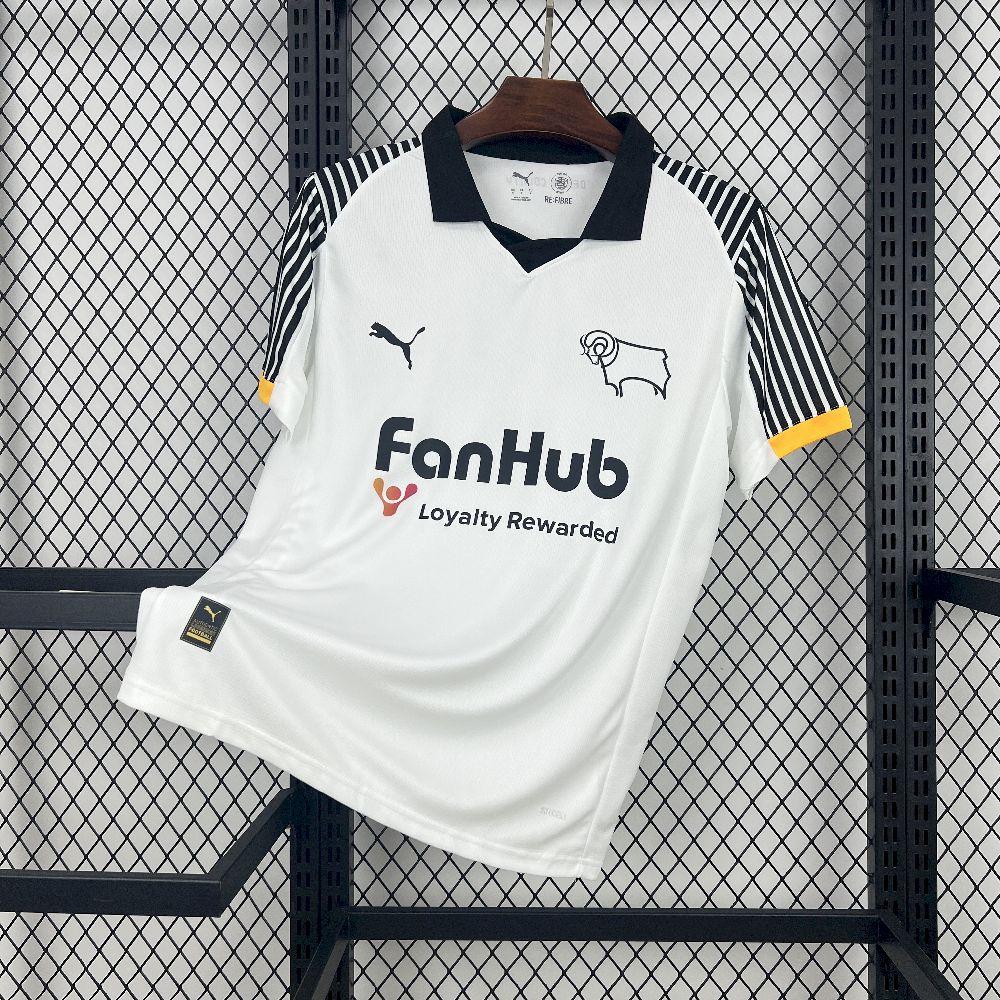 Mens Derby County FC 2025/26 Home Jersey