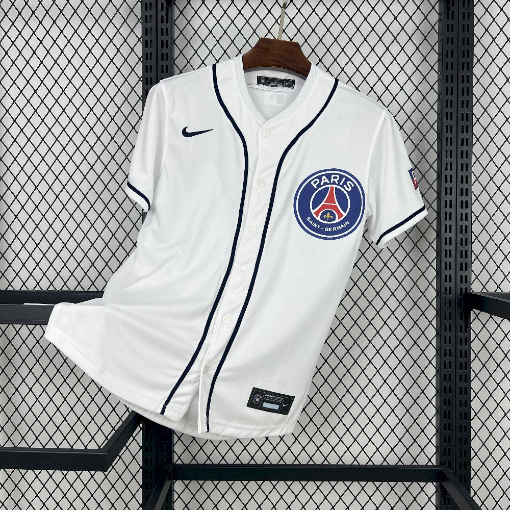 Mens Paris Saint-Germain 2025/26 Baseball Jersey