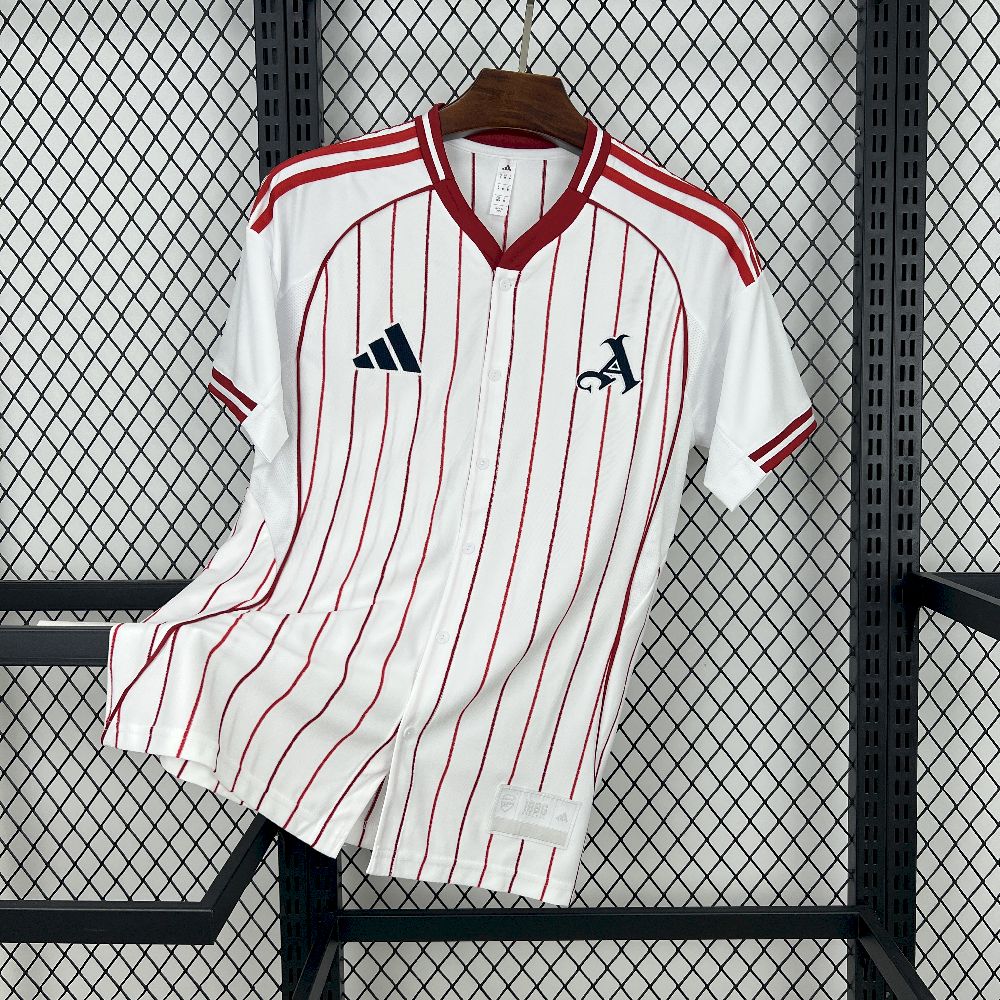 Mens Arsenal 2025/26 Baseball Jersey