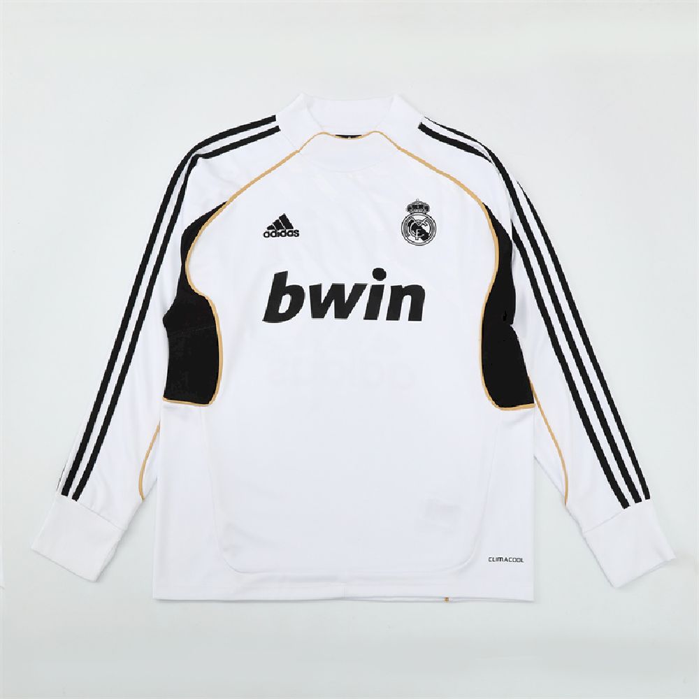 Unisex Real Madrid 2011/12 1/4 Zip Sweatshirt Retro Style