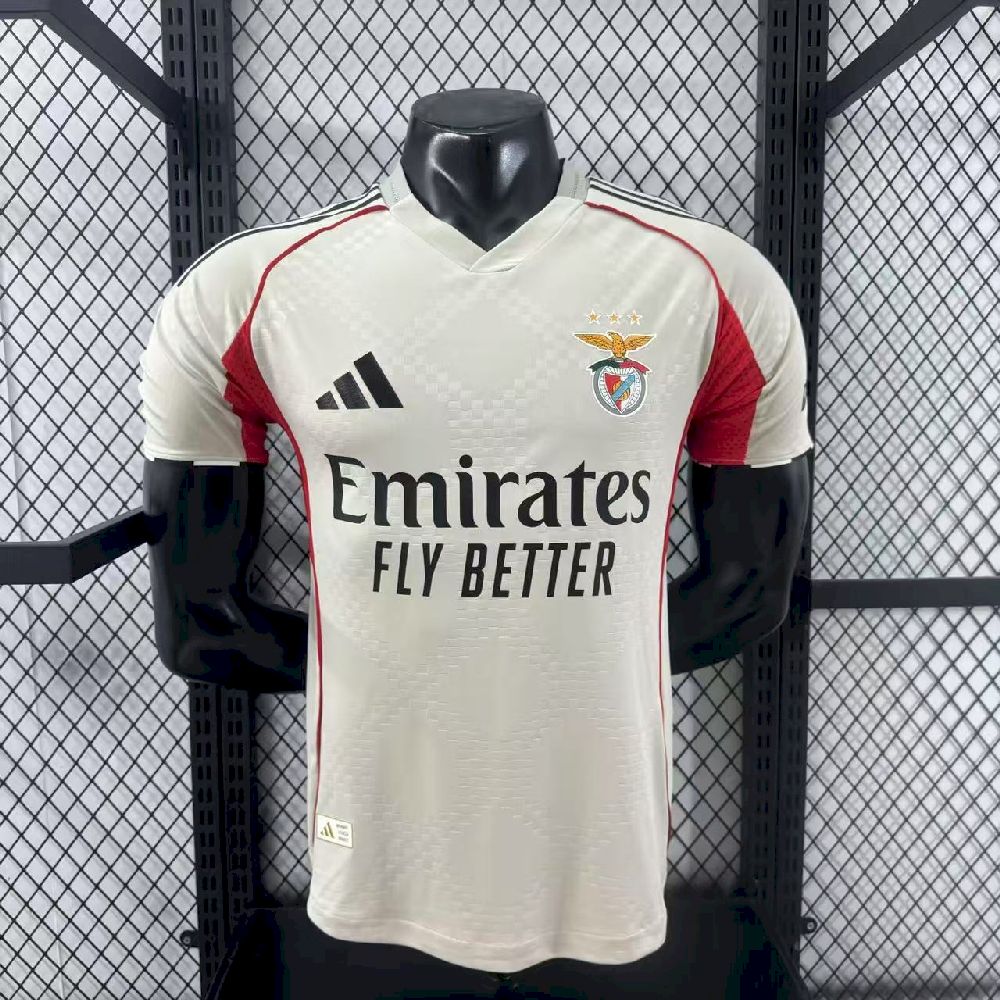 Mens Benfica 2025/26 Away Authentic Jersey